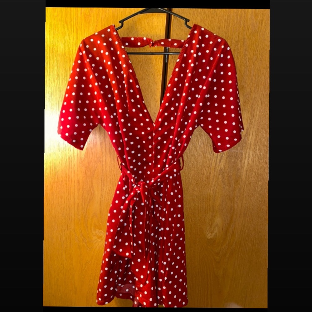 Ruby Red Romper